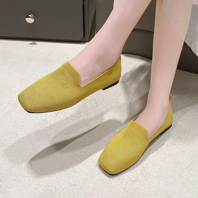 Shoes for Women 2023 Fashion Square Toe Women's Flats Outdoor Casual Flat Shoes Soft Bottom Shoes Female Flat Low Heels
Shoes for Women 2023 Fashion Square Toe Women's Flats Outdoor Casual Flat Shoes Soft Bottom Shoes Female Flat Low Heels