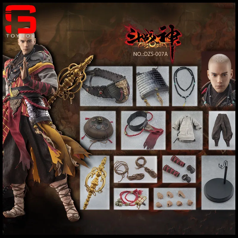 

2023 Q4 VERYCOOL DZS-007 A/B 1/6 RPG Game Asura Holy Monk Action Figure Model 12'' Male Soldier Action Doll Full Set Toy