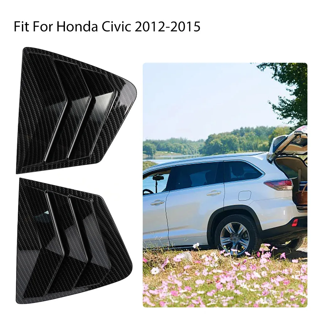 2 шт. для Honda Civic 2012-2015, пластиковая крышка затвора из углеродного волокна для автомобиля, боковая четверть стекла, Аксессуары для автомобилей
2 шт. для Honda Civic 2012-2015, пластиковая крышка затвора из углеродного волокна для автомобиля, боковая четверть стекла, Аксессуары для автомобилей
