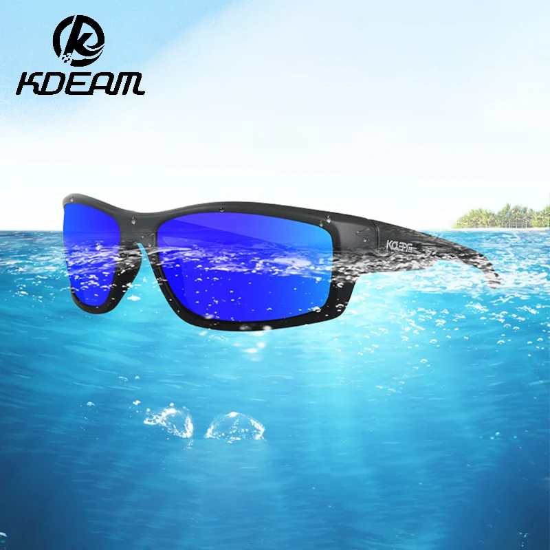 

KDEAM Highly Performance Floatable 2024 Sunglasses Men Sports Polarized Sun Glasses Perfect Companion for Any Waterman KD7078