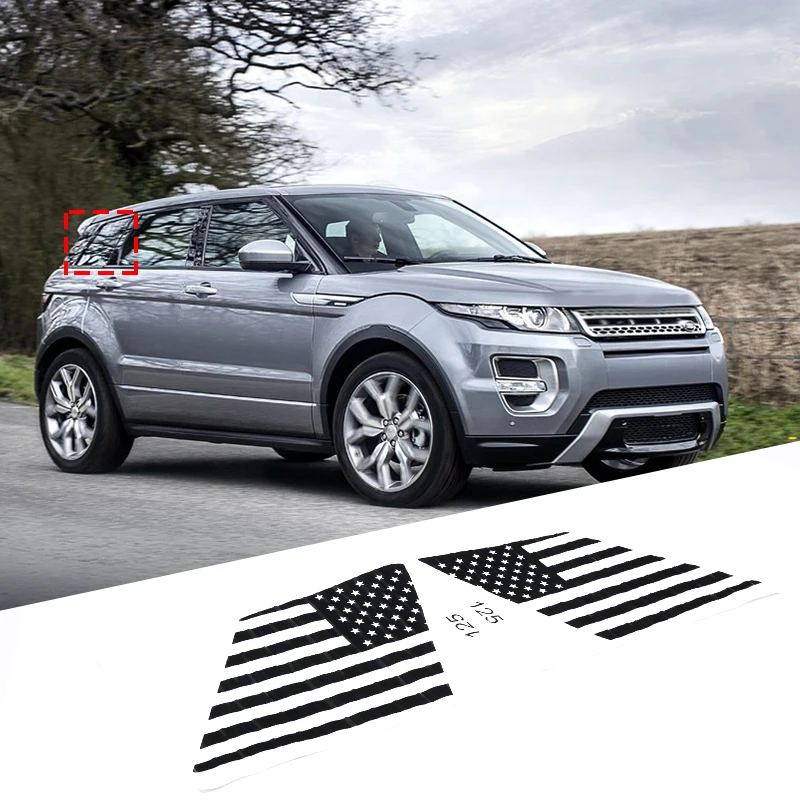 For 2014-18 Land Rover Range Rover Evoque PVC Black Car Styling Car Rear Side Window Pull flower film Stickers Auto Accessories
For 2014-18 Land Rover Range Rover Evoque PVC Black Car Styling Car Rear Side Window Pull flower film Stickers Auto Accessories