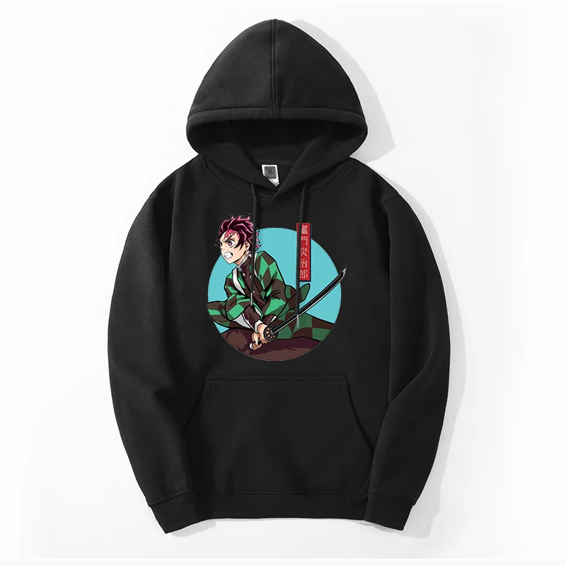 Demon Slayer Autumn Mens Harajuku Cool Hoodies Sweatshirts Kimetsu no Yaiba Tanjirou Nezuko Fabrics Hoody Fleece Streetwear
Demon Slayer Autumn Mens Harajuku Cool Hoodies Sweatshirts Kimetsu no Yaiba Tanjirou Nezuko Fabrics Hoody Fleece Streetwear