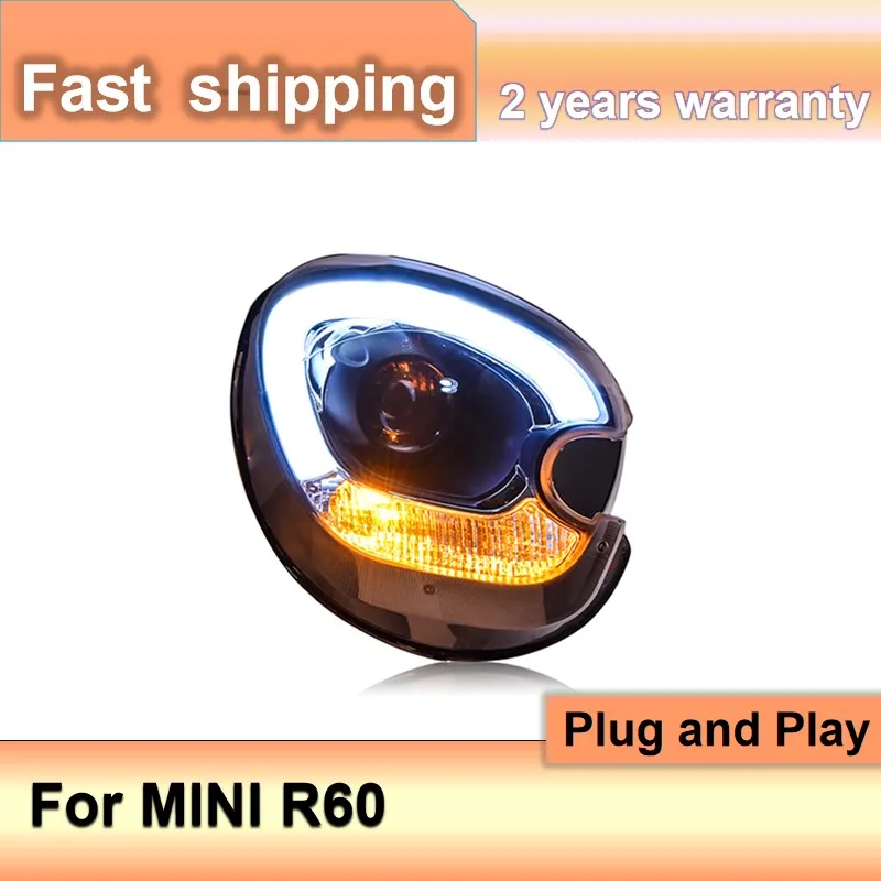 Car Accessories for BMW Mini R60 Headlamp 2007-2016 Mini R60 Countryman Headlight DRL Turn Signal High Beam Projector Lens
Car Accessories for BMW Mini R60 Headlamp 2007-2016 Mini R60 Countryman Headlight DRL Turn Signal High Beam Projector Lens