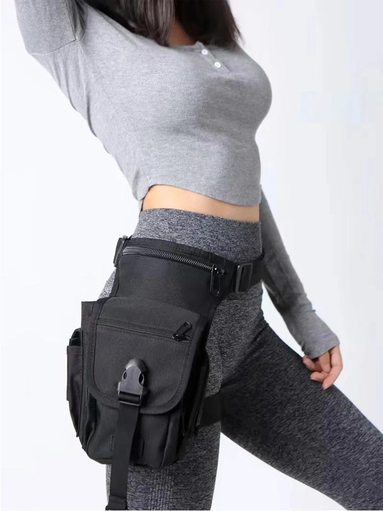 

Нейлоновая сумка-мессенджер для мужчин и женщин, винтажная модная дизайнерская сумочка на плечо в готическом стиле, поясной кошелек в стиле ретро, рок
