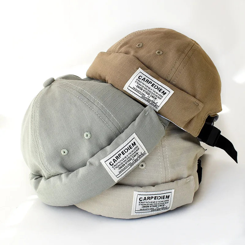 Spring and Summer Thin Breathable Skullcap Men's and Women's Fashion Patch Chinese Landlord Hat French Yuppie Hat a Sailor's Cap
Spring and Summer Thin Breathable Skullcap Men's and Women's Fashion Patch Chinese Landlord Hat French Yuppie Hat a Sailor's Cap