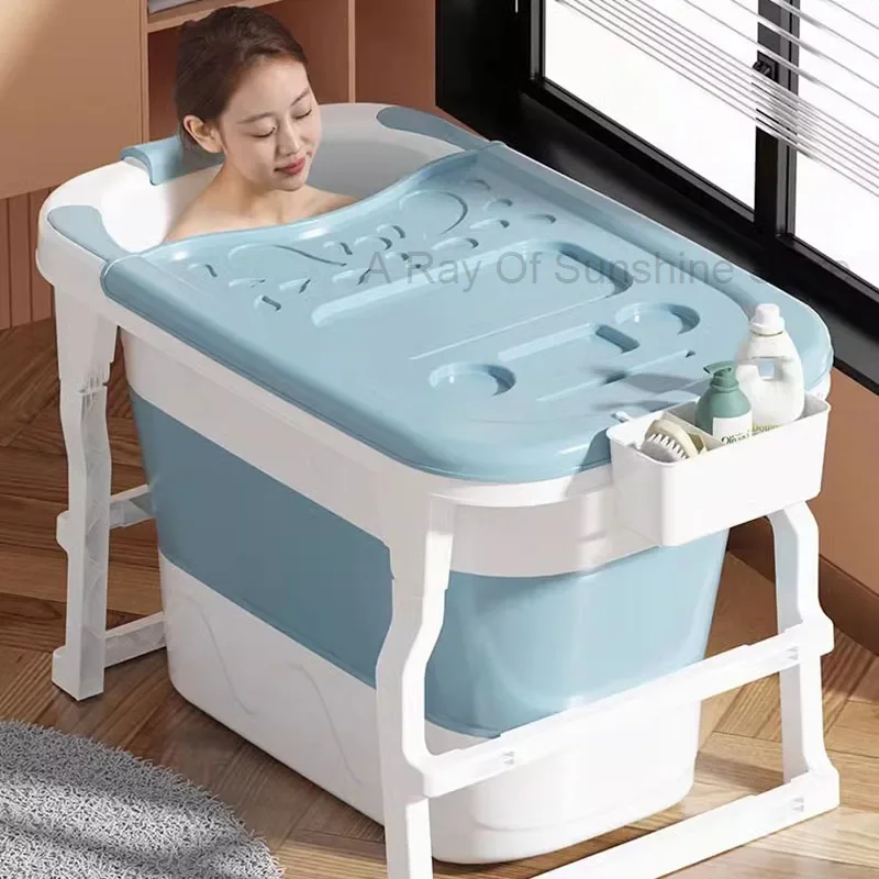 Minimalistic Indoor Bathtub Adult Modern Move Blue Plastics Bathtub Big Luxury Home Kannettava Kylpyamme Bathroom Supplies
Minimalistic Indoor Bathtub Adult Modern Move Blue Plastics Bathtub Big Luxury Home Kannettava Kylpyamme Bathroom Supplies