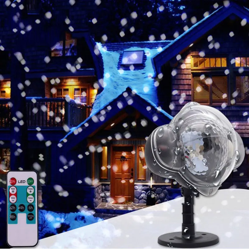 Mini Projector Light Led Waterproof White Light Snowflakes Light Christmas Party Outdoor Lawn Holiday Lighting Garden Decor
Mini Projector Light Led Waterproof White Light Snowflakes Light Christmas Party Outdoor Lawn Holiday Lighting Garden Decor