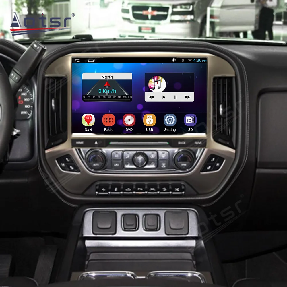 13.3 Inch Android 11 For Chevrolet Silverado GMC SIERRA 2014 - 2020 Car Multimedia GPS Player Audio Radio Stereo Head Unit
13.3 Inch Android 11 For Chevrolet Silverado GMC SIERRA 2014 - 2020 Car Multimedia GPS Player Audio Radio Stereo Head Unit