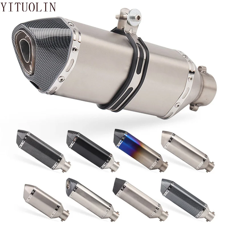 

Motorcycle Exhaust Muffler 51MM DB Killer For HONDA CRM 250 HORNET 600 ST 1300 CB 500X DIO AF18 BROS 160 INTEGRA 750 DIO 27