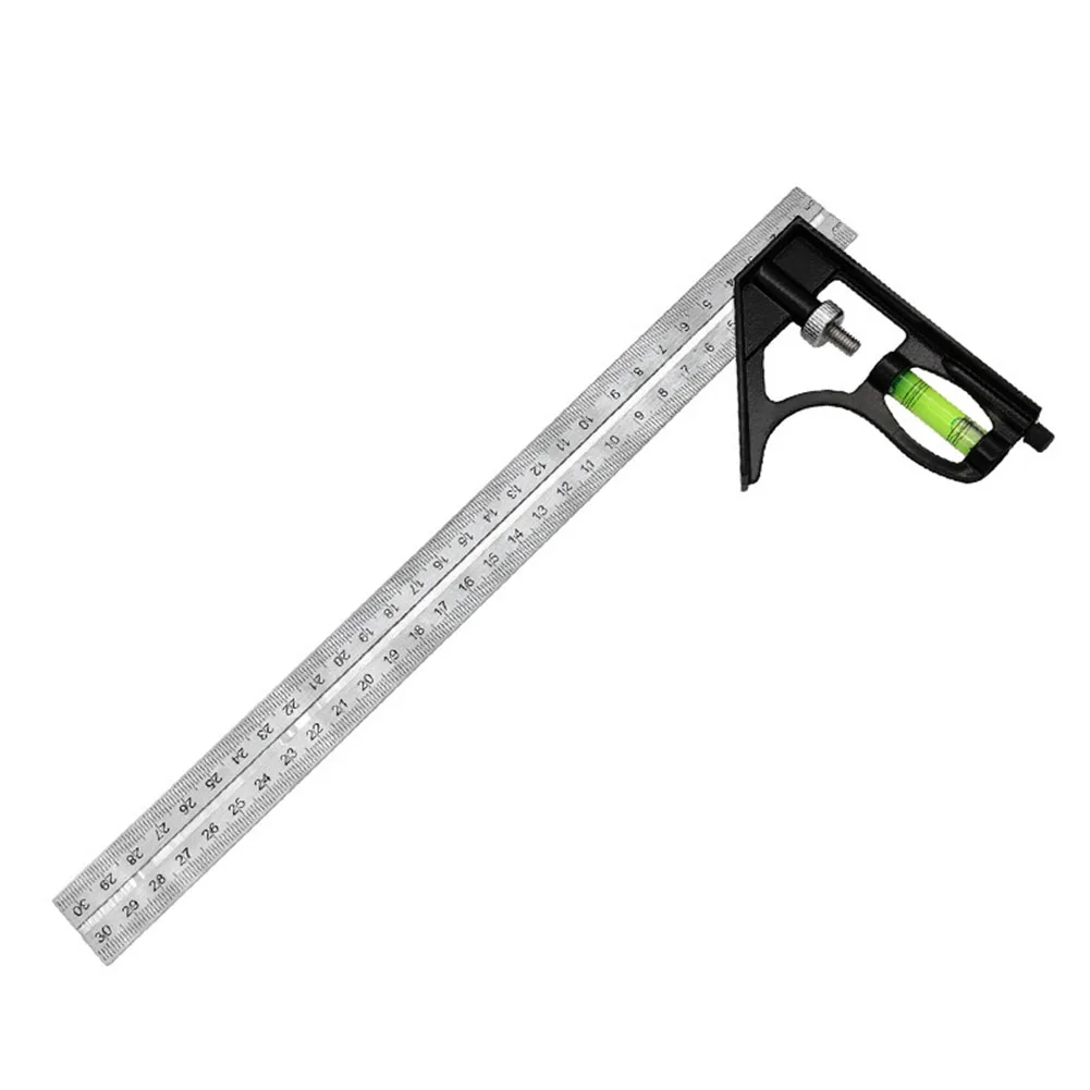 Accurate Sliding Combination Square Adjustable Depth for Repetition Marking Built in Level Bubble Horizontal Movable Square
Accurate Sliding Combination Square Adjustable Depth for Repetition Marking Built in Level Bubble Horizontal Movable Square