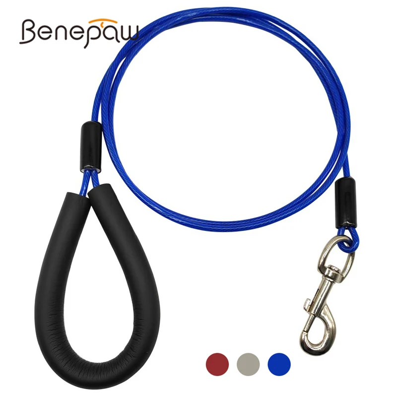 Прочный поводок для собак из нержавеющей стали Benepaw, мягкий поводок для собак без спутывания кабеля, свинцовый шнур для маленьких средних и больших собак
Прочный поводок для собак из нержавеющей стали Benepaw, мягкий поводок для собак без спутывания кабеля, свинцовый шнур для маленьких средних и больших собак