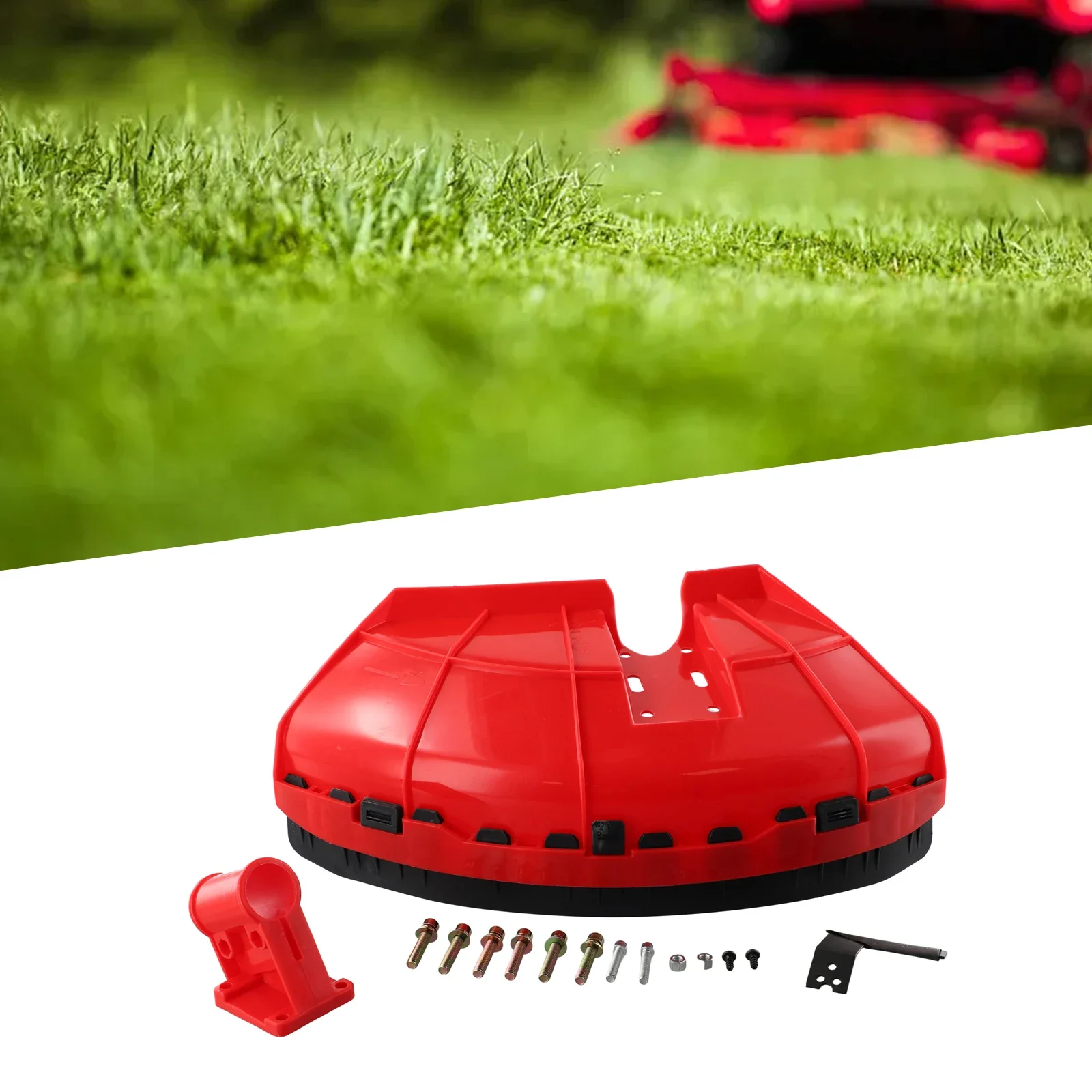 Universal Brush Cutter Shield Mower Protection Baffle Petrol Brush Cutter Grass Accessories Mower Grass Guard Tool//
Universal Brush Cutter Shield Mower Protection Baffle Petrol Brush Cutter Grass Accessories Mower Grass Guard Tool//
