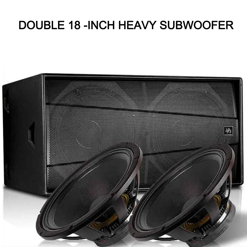 Professional high-power single and double speakers S18 S218 stage performance bar KTV hi room family subwoofer
Professional high-power single and double speakers S18 S218 stage performance bar KTV hi room family subwoofer