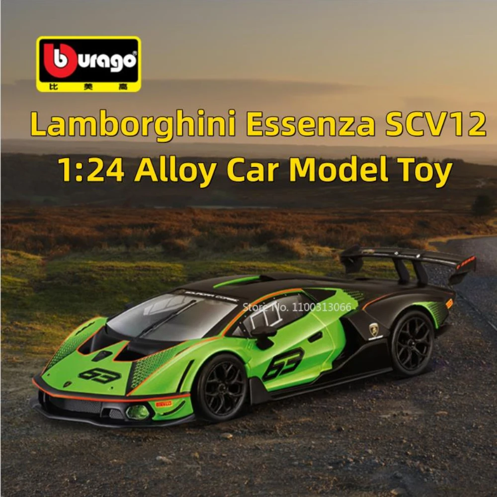 Bburago 1:24 Lamborghini Essenza SCV12 Model Car Toy Alloy Diecast Metal Racing Car Model Sports Car Toy Collection Boy Toy Gift
Bburago 1:24 Lamborghini Essenza SCV12 Model Car Toy Alloy Diecast Metal Racing Car Model Sports Car Toy Collection Boy Toy Gift