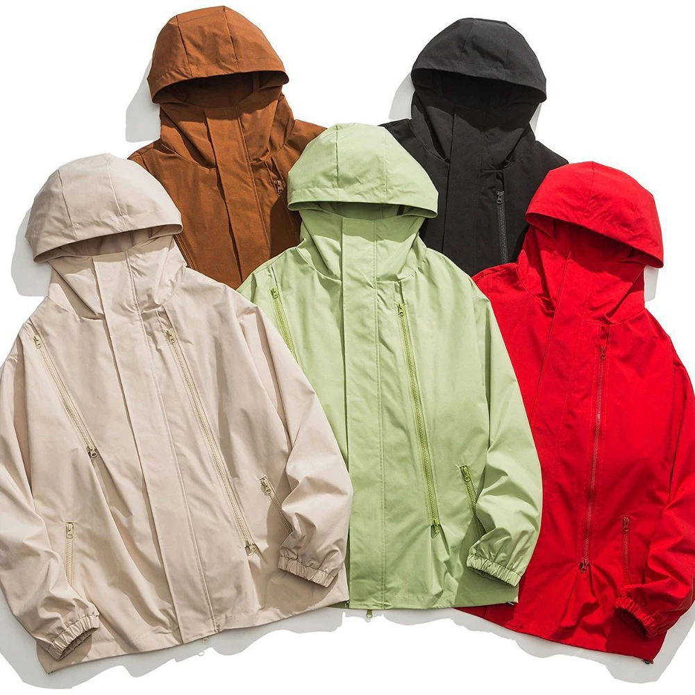 Men Hooded Workwear Coat Casual Jackets Unisex Outwear Baggy Windbreaker Outdoor Cycling Mountaineering Camping Windproof Jacket
Men Hooded Workwear Coat Casual Jackets Unisex Outwear Baggy Windbreaker Outdoor Cycling Mountaineering Camping Windproof Jacket