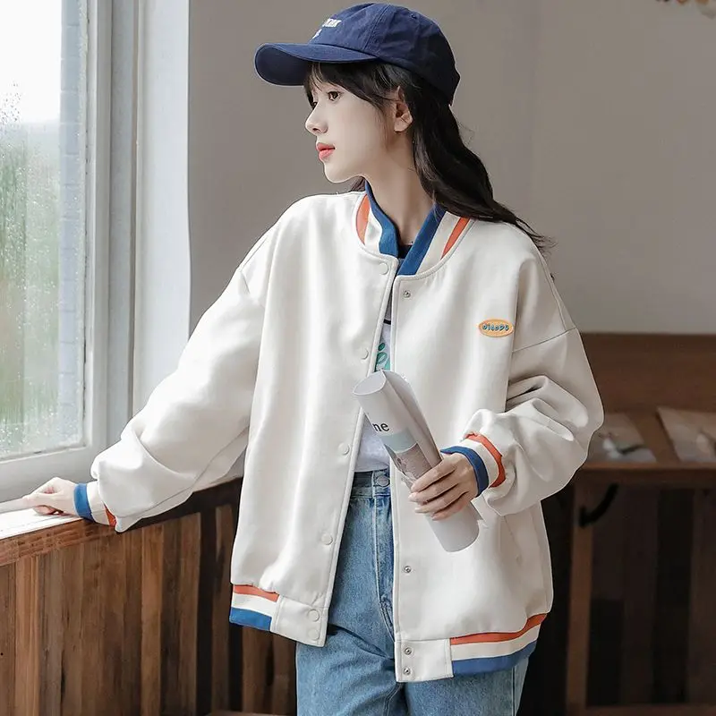 2023 Autumn Winter New Women's Coat Korean Stand Collar Long Sleeve Single Breasted Loose Fashion Versatile Free Shipping
2023 Autumn Winter New Women's Coat Korean Stand Collar Long Sleeve Single Breasted Loose Fashion Versatile Free Shipping