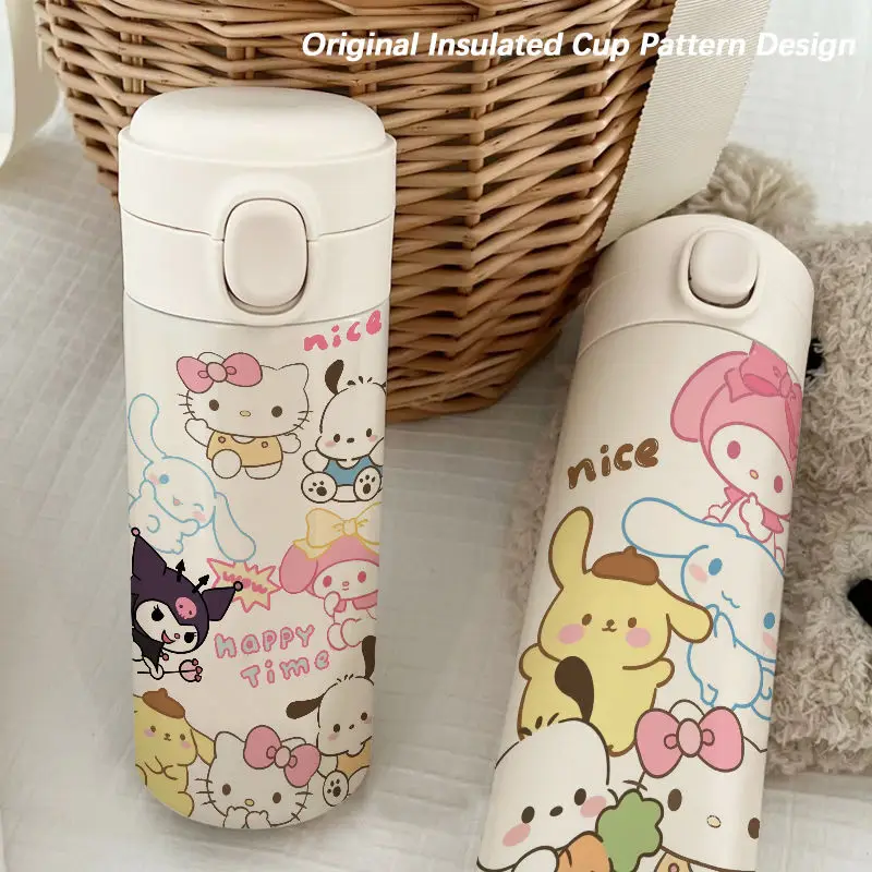 Kawaii Sanrio Anime Hello Kitty Cinnamoroll Cute Cartoon Large Capacity, Compact and Lightweight Stainless Steel Insulation Cup
Kawaii Sanrio Anime Hello Kitty Cinnamoroll Cute Cartoon Large Capacity, Compact and Lightweight Stainless Steel Insulation Cup
