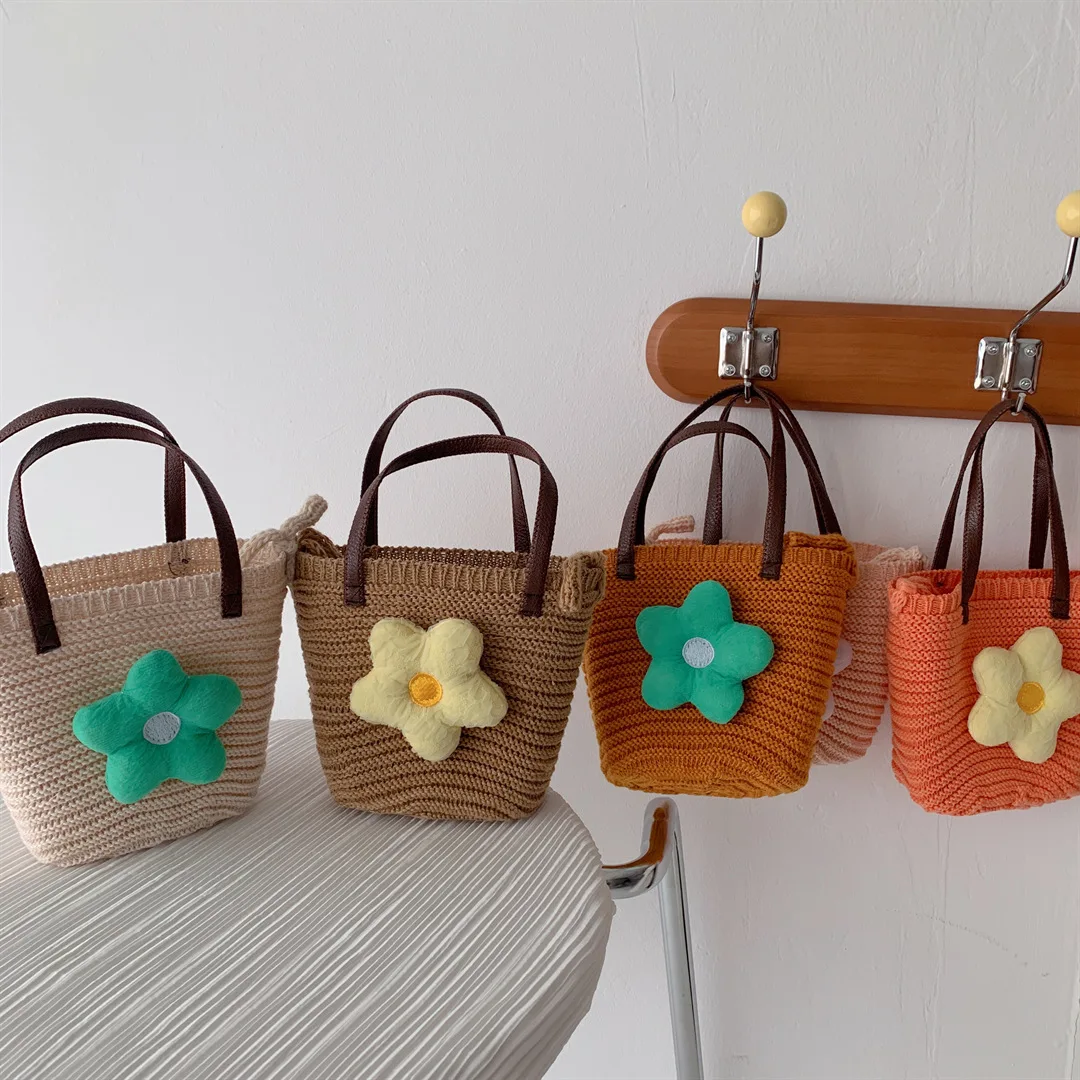 Cute Children's Knit Shoulder Bags Flower Baby Girls Small Bucket Crossbody Bag Boys Kids Mini Coin Purse Beach Handbags 
Cute Children's Knit Shoulder Bags Flower Baby Girls Small Bucket Crossbody Bag Boys Kids Mini Coin Purse Beach Handbags