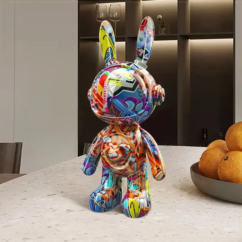 Chaoren Rabbit Color Decoration 30CM Jewelry Living Room Wine Cabinet Decoration Luxury Office Table Resin Decoration
Chaoren Rabbit Color Decoration 30CM Jewelry Living Room Wine Cabinet Decoration Luxury Office Table Resin Decoration
