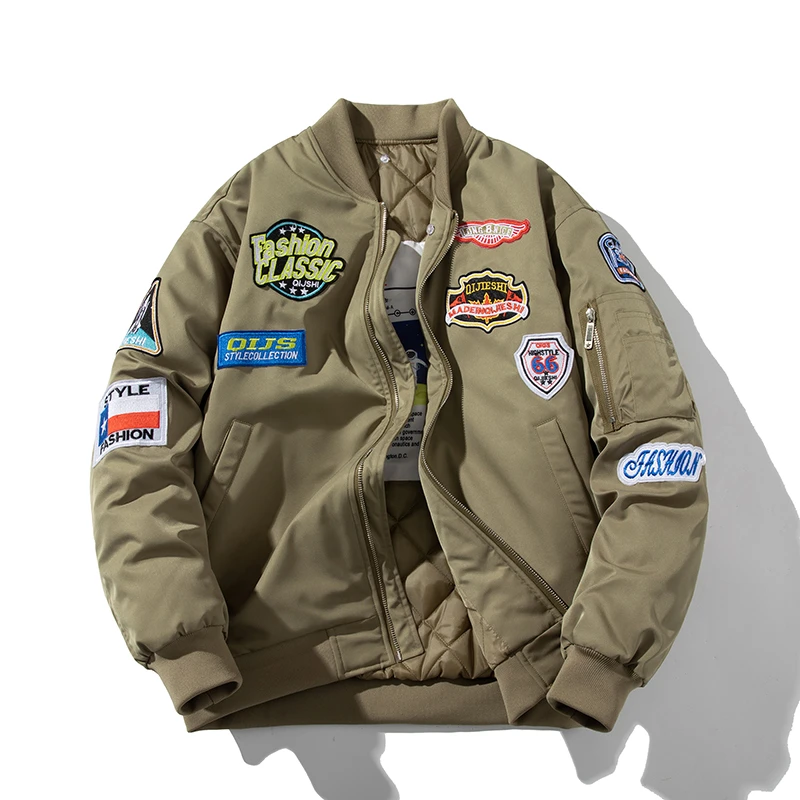

Куртка-бомбер мужская с капюшоном, куртка-пилот в стиле ретро, армейская ветровка, мотоциклетное пальто, Молодежная верхняя одежда, зима