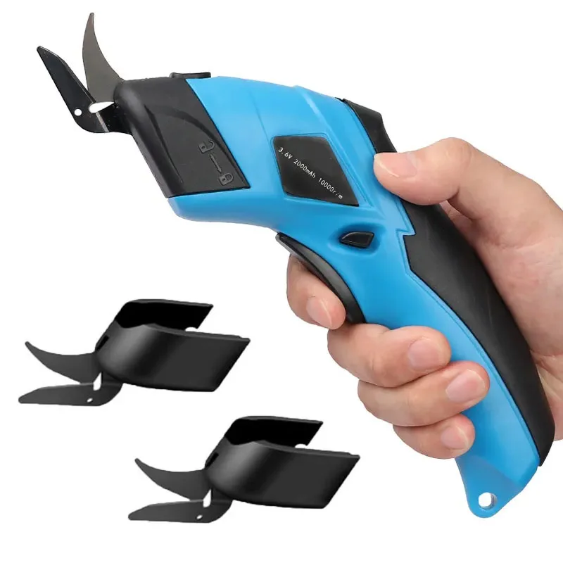 Handheld Electric Scissors Shear Lithium Multifunction Cutting Shears Fabric cloth Carpet clothing Rechargeable Shears Cutter
Handheld Electric Scissors Shear Lithium Multifunction Cutting Shears Fabric cloth Carpet clothing Rechargeable Shears Cutter