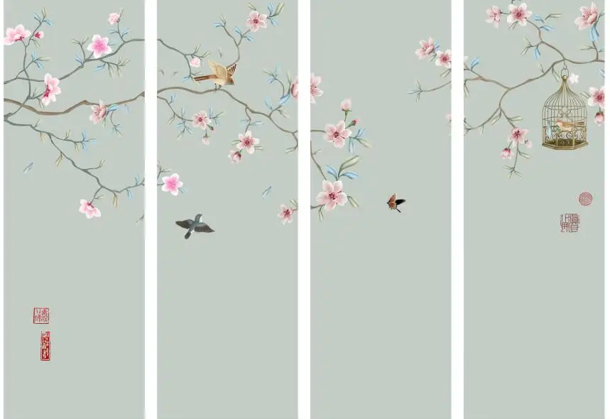 MT0032 Chinese Style Flower Bird Print Art Canvas Poster For Living Room Decor Home Wall Picture
MT0032 Chinese Style Flower Bird Print Art Canvas Poster For Living Room Decor Home Wall Picture
