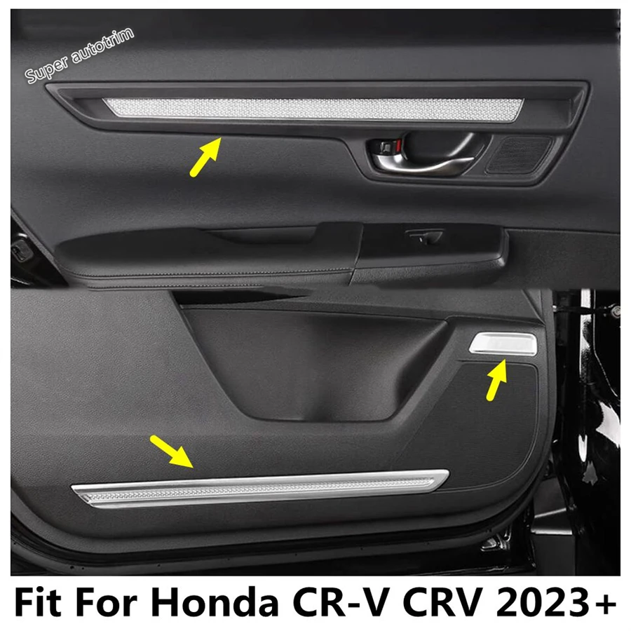 Car Inner Armrest Door Panel Strip Decoration Cover Trim Auto Stainless Steel Interior Accessories For Honda CR-V CRV 2023 2024
Car Inner Armrest Door Panel Strip Decoration Cover Trim Auto Stainless Steel Interior Accessories For Honda CR-V CRV 2023 2024