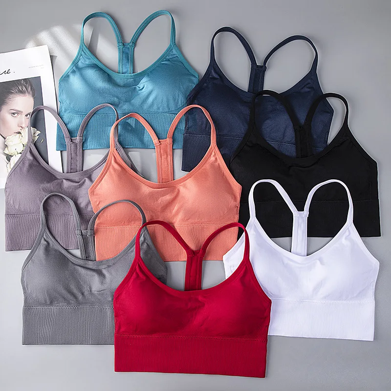 Women's Backless Sports Bra Shock-absorbing Running Without Steel Rings Breathable Tank Top Yoga Fitness Bra Large-sized Bra
Women's Backless Sports Bra Shock-absorbing Running Without Steel Rings Breathable Tank Top Yoga Fitness Bra Large-sized Bra