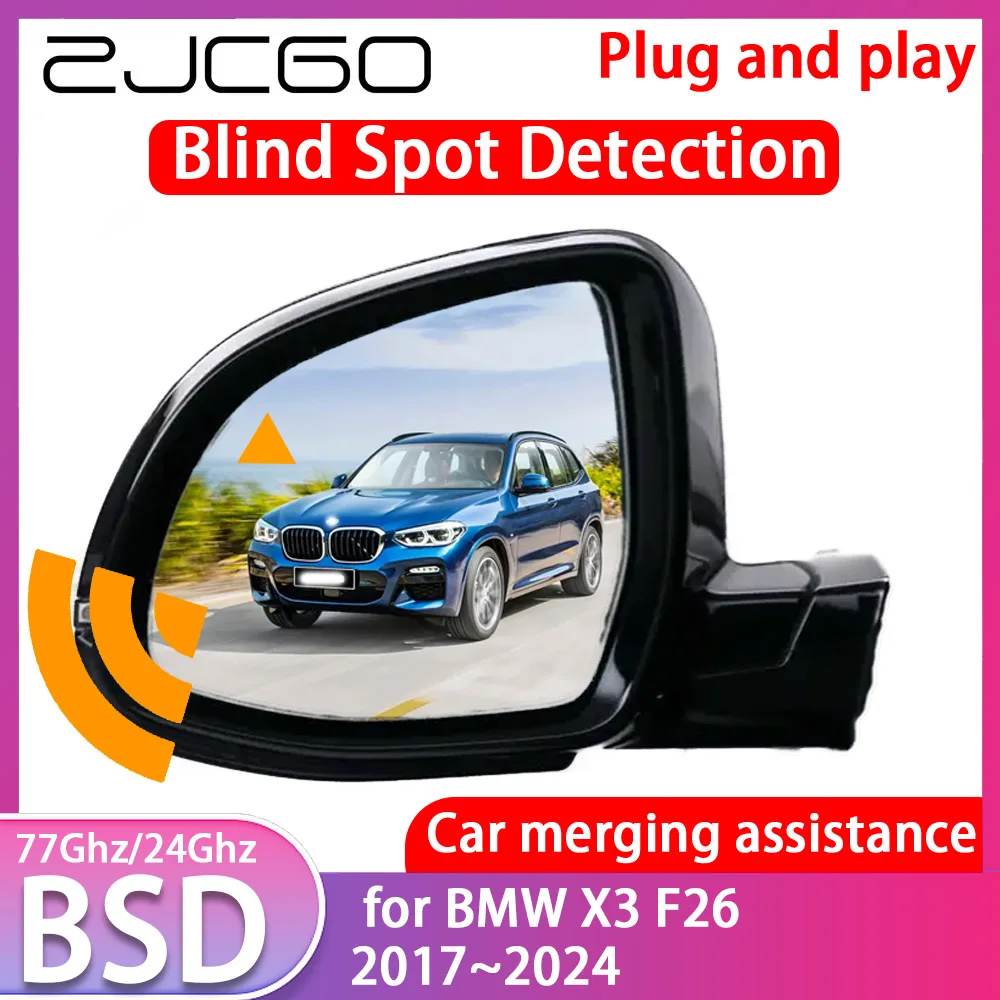 ZJCGO for BMW X3 G01 2017~2024 Blind Spot Detection Car BSD BSA BSM System Driving Warning Radar Alert Mirror
ZJCGO for BMW X3 G01 2017~2024 Blind Spot Detection Car BSD BSA BSM System Driving Warning Radar Alert Mirror