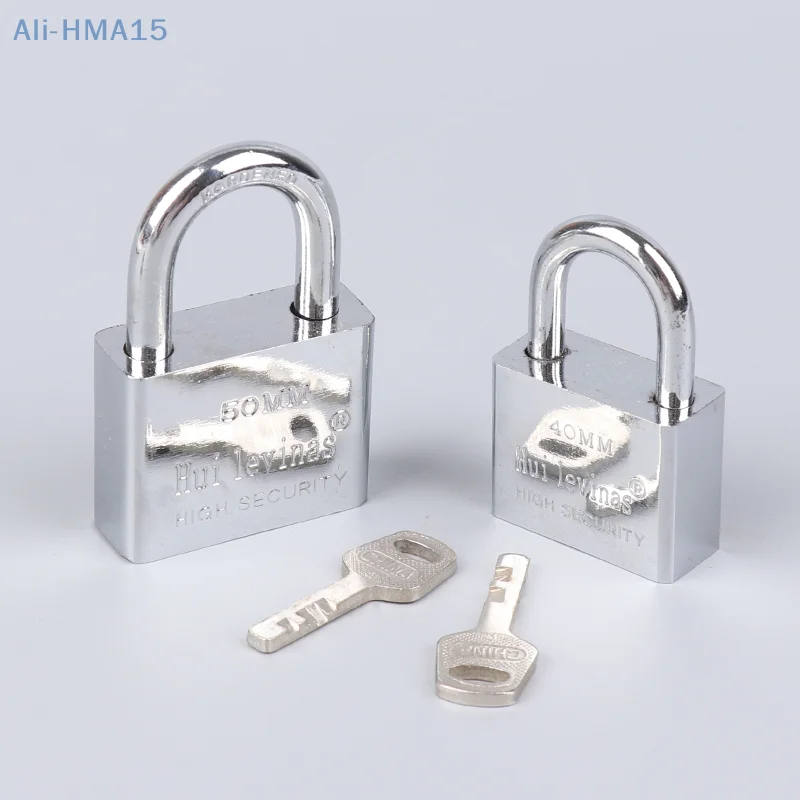Mini Strong Silver Stainless Steel Padlock Suitcase Drawer Lock Luggage Case Keyed Padlock Anti-Theft Locks With Keys
Mini Strong Silver Stainless Steel Padlock Suitcase Drawer Lock Luggage Case Keyed Padlock Anti-Theft Locks With Keys