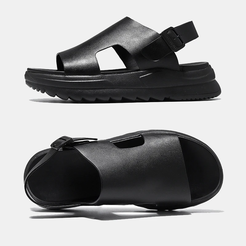 TAFN Sandals For Men Summer Brand Genuine Leather Casual Beach Breathable Men Slides #Zl82
TAFN Sandals For Men Summer Brand Genuine Leather Casual Beach Breathable Men Slides #Zl82