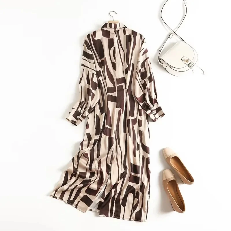 Jenny&Dave 2023 Indie Folk Geometric Printing Long Sleeve Shirt Dress Retro Loose Casual Maxi Dress Women
Jenny&Dave 2023 Indie Folk Geometric Printing Long Sleeve Shirt Dress Retro Loose Casual Maxi Dress Women