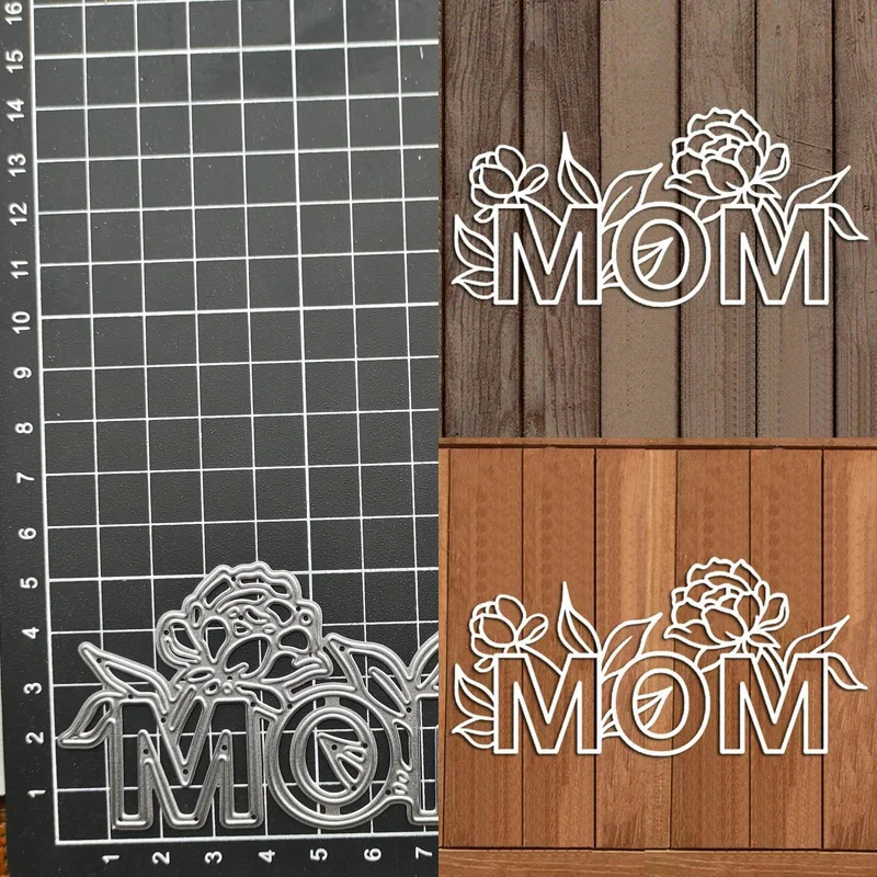 MOM letter Cutting Dies Cut Stencils Card Paper Craft DIY Template Metal Cutting Dies Album Embossing Scrapbooking
MOM letter Cutting Dies Cut Stencils Card Paper Craft DIY Template Metal Cutting Dies Album Embossing Scrapbooking