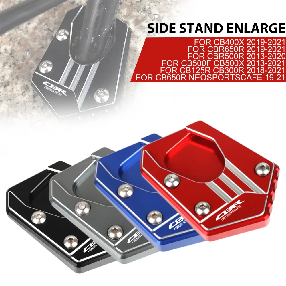 For Honda CBR650R CBR650 R 2019 2020 2021 CBR 650R Motorcycle Kickstand Sidestand Side Stand Enlarger Foot Support Plate Pad
For Honda CBR650R CBR650 R 2019 2020 2021 CBR 650R Motorcycle Kickstand Sidestand Side Stand Enlarger Foot Support Plate Pad