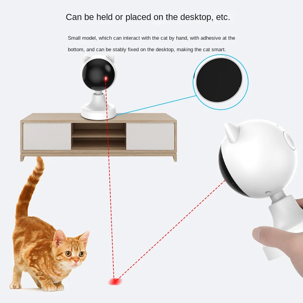 New rechargeable two modes of infrared intelligent automatic laser interactive cat toy
New rechargeable two modes of infrared intelligent automatic laser interactive cat toy