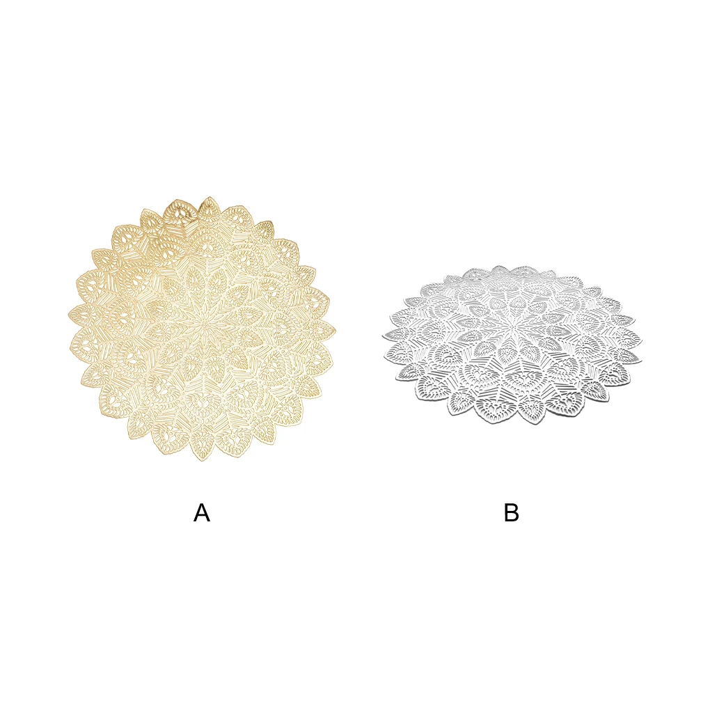 4piece Beautiful Hollow Out Design For Table Decoration - Suitable For Weddings And Parties Peacock Tail Pattern Mat
4piece Beautiful Hollow Out Design For Table Decoration - Suitable For Weddings And Parties Peacock Tail Pattern Mat