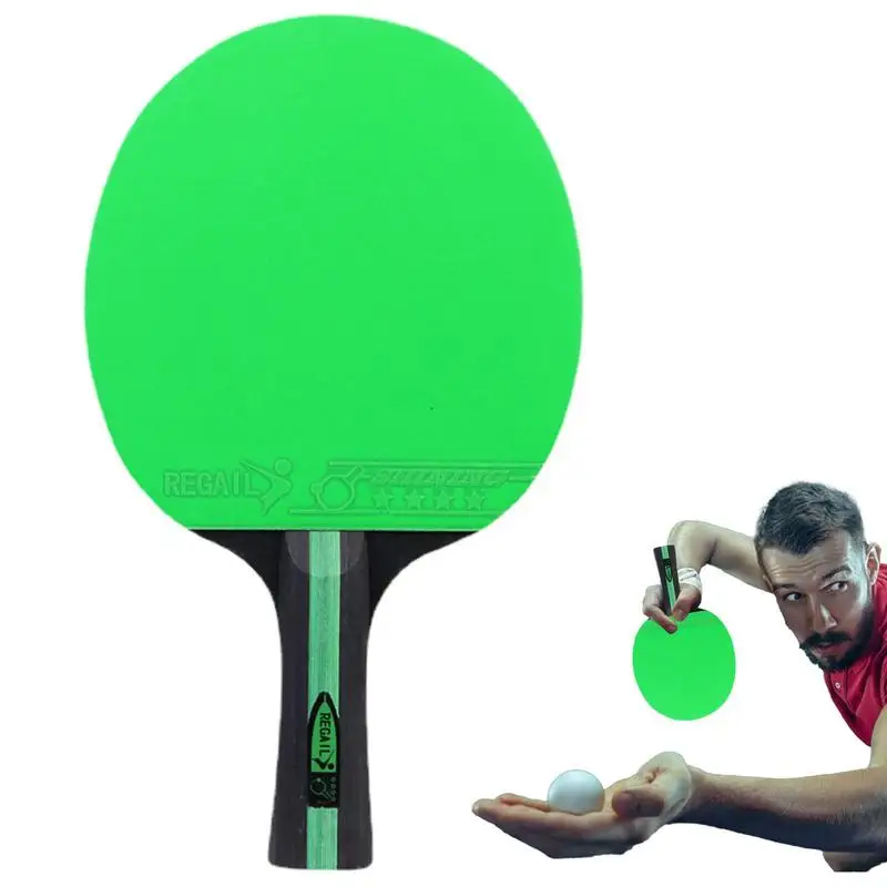 Waterproof Table Tennis Racket With Long Handle Pingpong Racket Pimples-In Rubber Professional Hight Quality Blade Bat Paddle
Waterproof Table Tennis Racket With Long Handle Pingpong Racket Pimples-In Rubber Professional Hight Quality Blade Bat Paddle