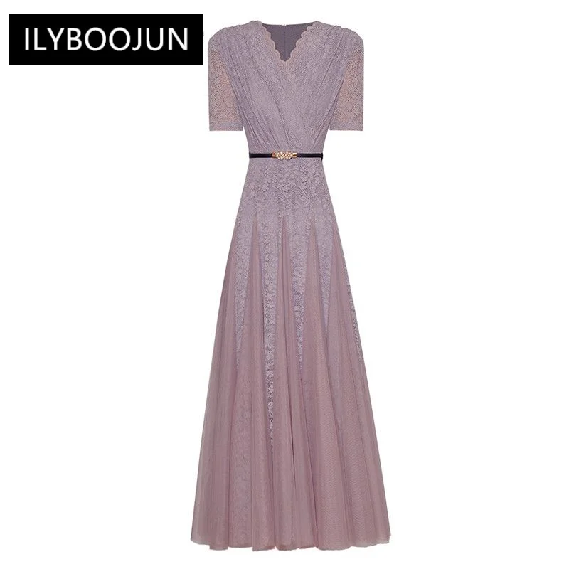 Летнее женское платье с V-образным вырезом, кружевное лоскутное Сетчатое платье с поясом, тонкое женское Элегантное Длинное Платье с широкой юбкой, роскошный бренд 2023
Летнее женское платье с V-образным вырезом, кружевное лоскутное Сетчатое платье с поясом, тонкое женское Элегантное Длинное Платье с широкой юбкой, роскошный бренд 2023