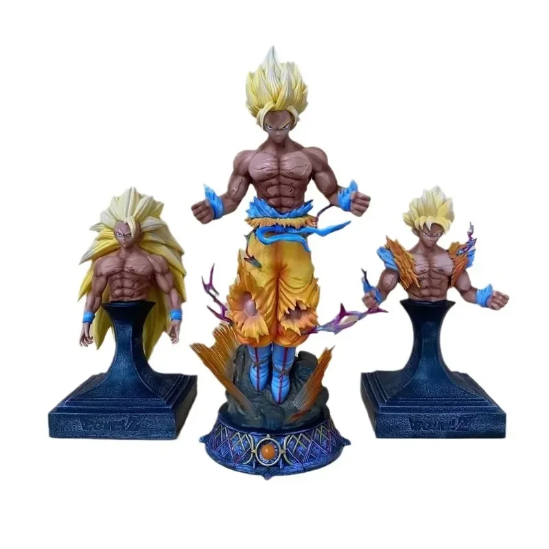 Son Goku Gk Statue Dragon Ball Z 35cm Pvc Anime Figure Super Saiyan Three Forms DS Son Goku Replaceable Body Room Decor Ornament
Son Goku Gk Statue Dragon Ball Z 35cm Pvc Anime Figure Super Saiyan Three Forms DS Son Goku Replaceable Body Room Decor Ornament