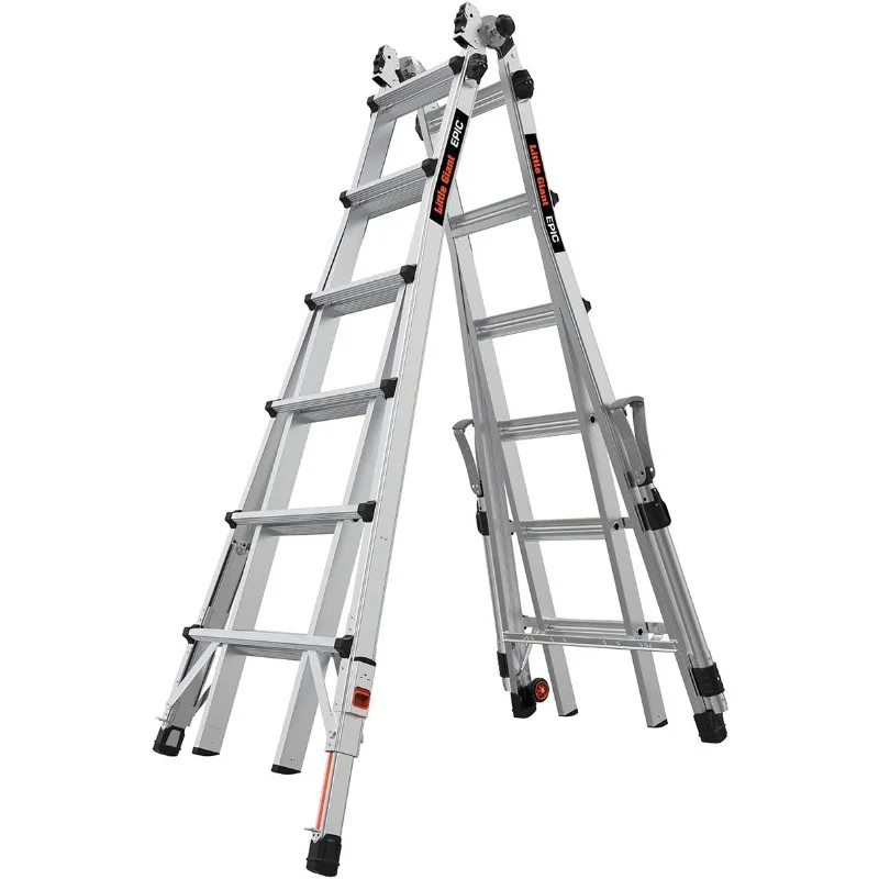 M26, 26 ft, Multi-Position Ladder, Aluminum, Type 1A, 300 lbs weight rating, (16826-818)
M26, 26 ft, Multi-Position Ladder, Aluminum, Type 1A, 300 lbs weight rating, (16826-818)