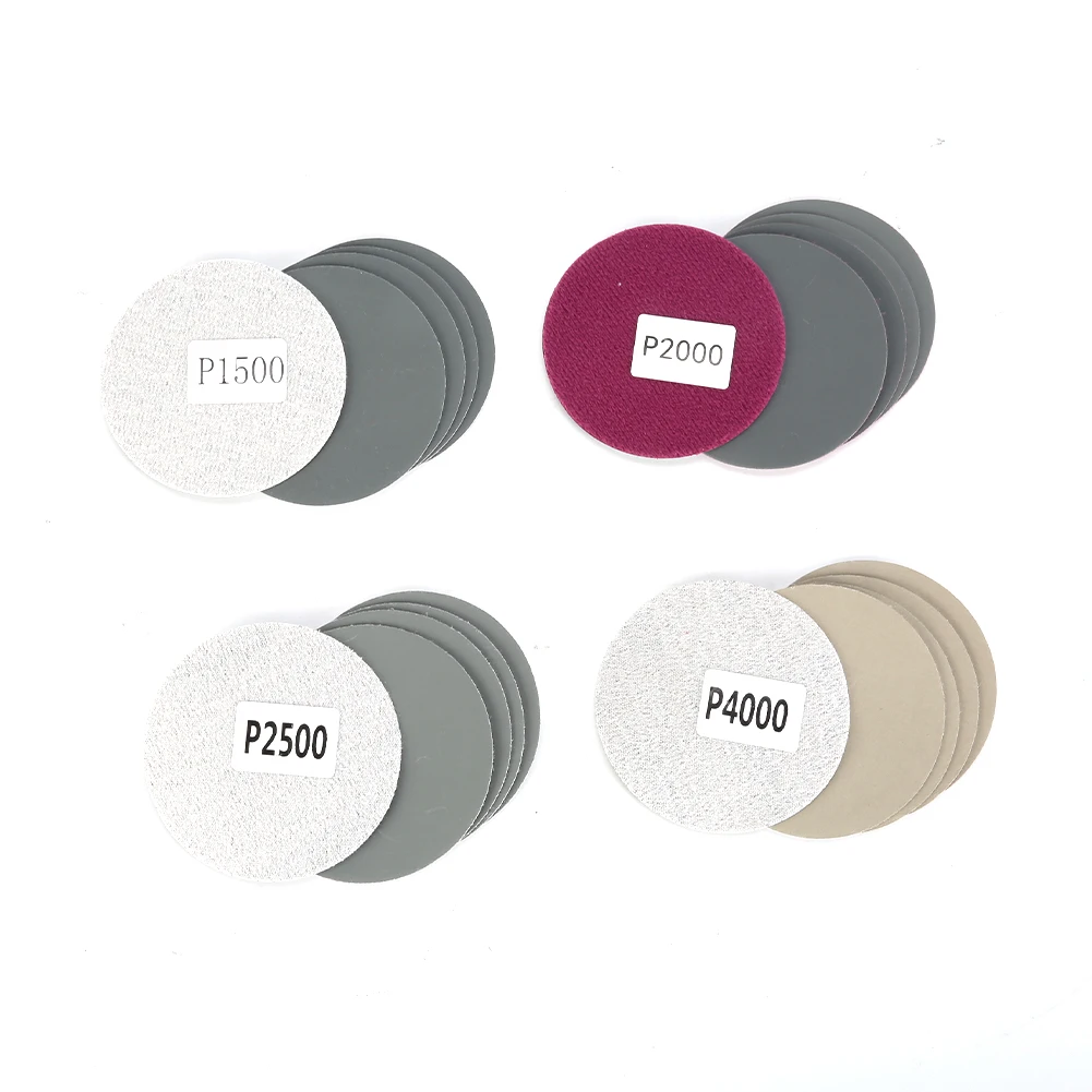 20pc Polishing Pads Wet & Dry Sanding Disc 3 Inch Mixed 1500-4000 Grit Diamond For Wood Metal Polishing Anti-static
20pc Polishing Pads Wet & Dry Sanding Disc 3 Inch Mixed 1500-4000 Grit Diamond For Wood Metal Polishing Anti-static