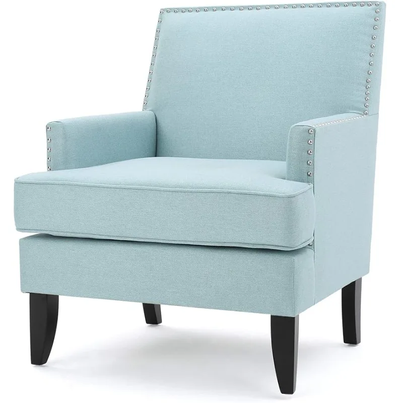 Christopher Knight Home Tilla Fabric Club Chair, Light Blue 29.13D x 30.31W x 35.43H Inch
Christopher Knight Home Tilla Fabric Club Chair, Light Blue 29.13D x 30.31W x 35.43H Inch