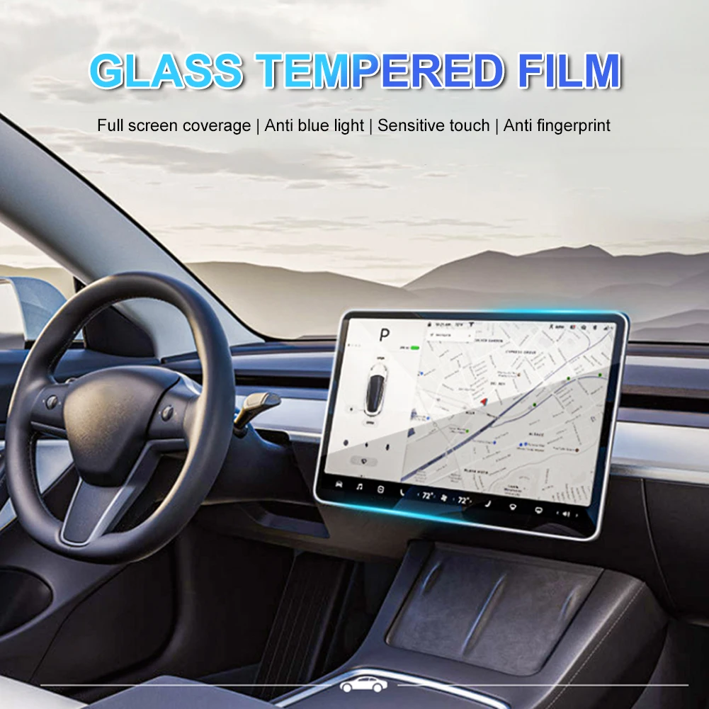 15 Inch Tempered Glass Film For Tesla Model 3 Y Center Console Touch Screen Protector Navigation Screen Film Cover Accessories
15 Inch Tempered Glass Film For Tesla Model 3 Y Center Console Touch Screen Protector Navigation Screen Film Cover Accessories