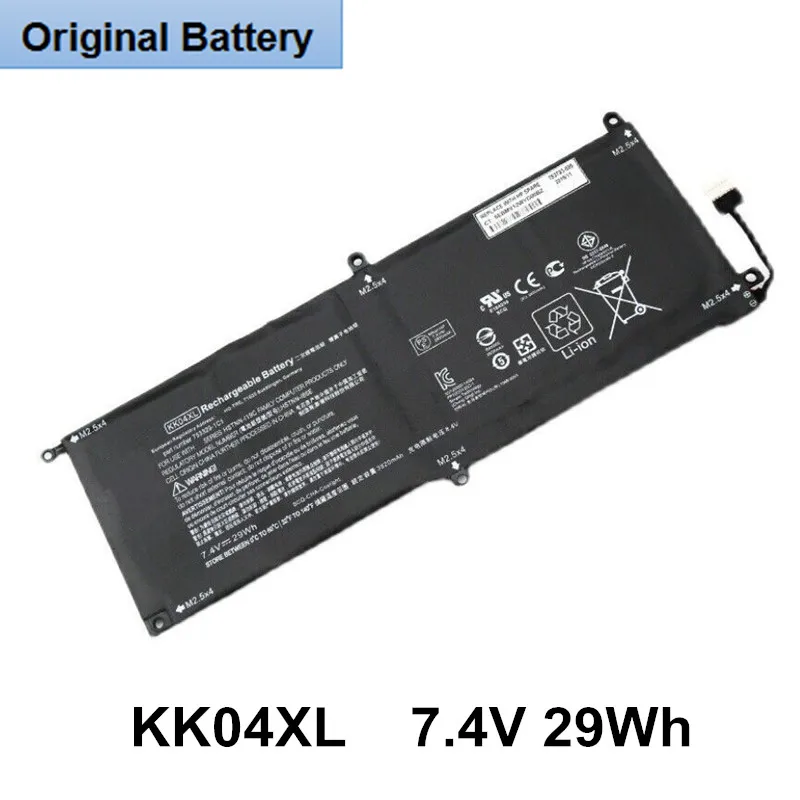 New 4Cell Original Laptop Battery KK04XL For HP Pro x2 612 G1 Tablet 753329-1C1 753703-005 HSTNN-I19C HSTNN-IB6E 7.4V 29Wh
New 4Cell Original Laptop Battery KK04XL For HP Pro x2 612 G1 Tablet 753329-1C1 753703-005 HSTNN-I19C HSTNN-IB6E 7.4V 29Wh