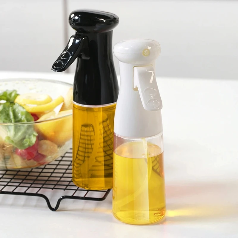 

200ml 300ml Oil Spray Bottle Kitchen BBQ Cooking Olive Oil Dispenser Camping Baking Empty Vinegar Soy Sauce Sprayer Containers