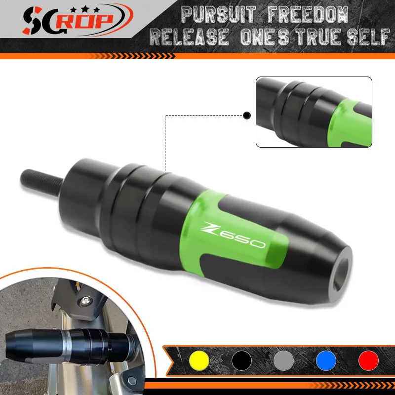Motorcycle CNC Frame Silders Falling Protection Accessories For Z650 Z650RS Z 650 RS Exhaust Slider Crash Pad Guard z650 z650rs
Motorcycle CNC Frame Silders Falling Protection Accessories For Z650 Z650RS Z 650 RS Exhaust Slider Crash Pad Guard z650 z650rs