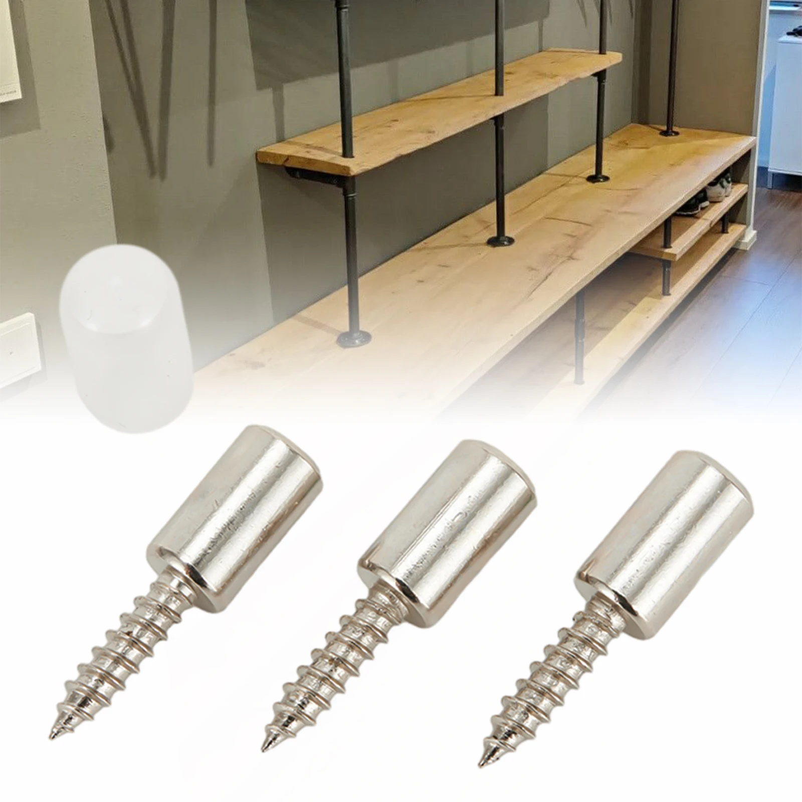 20pcs Self-tapping Screws With Covers Cabinet Laminate Support Glass Pegs Shoe Cabinet Wardrobe Grain Cabinet Screws
20pcs Self-tapping Screws With Covers Cabinet Laminate Support Glass Pegs Shoe Cabinet Wardrobe Grain Cabinet Screws