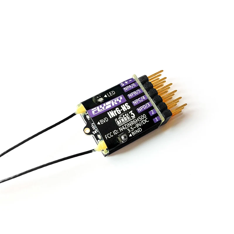 FLYSKY INr6-HS 2.4G 6CH AFHDS 3 Receiver Built-in Height Sensor Newports Interface PWM PPM I.BUS I.BUS2 S.BUS for PL18 RC Glider
FLYSKY INr6-HS 2.4G 6CH AFHDS 3 Receiver Built-in Height Sensor Newports Interface PWM PPM I.BUS I.BUS2 S.BUS for PL18 RC Glider