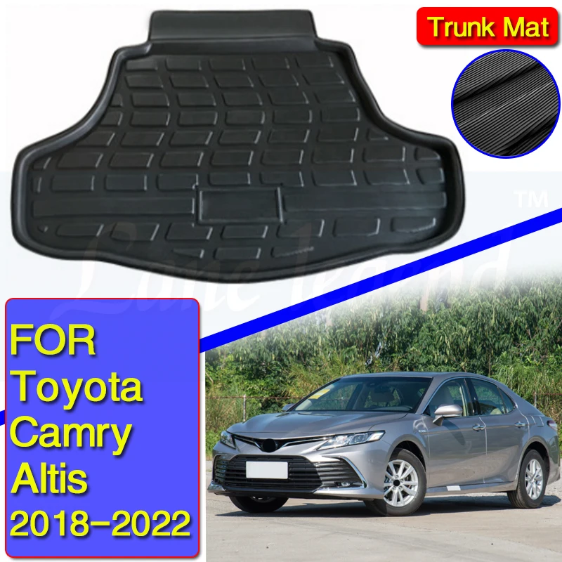 

Cargo Boot Liner Trunk Floor Mat Tray For Toyota Camry Daihatsu Altis 2018~2022 2020 Trunk Carpet Protection Accessories Mud