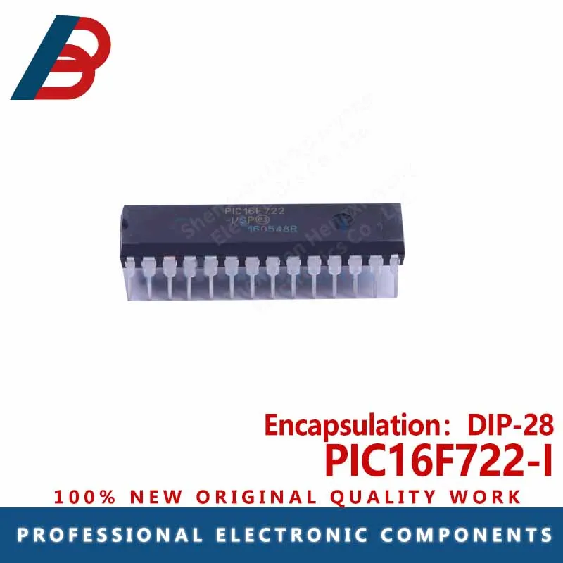 

5PCS PIC16F722-I package DIP-28 8-bit microcontroller chip